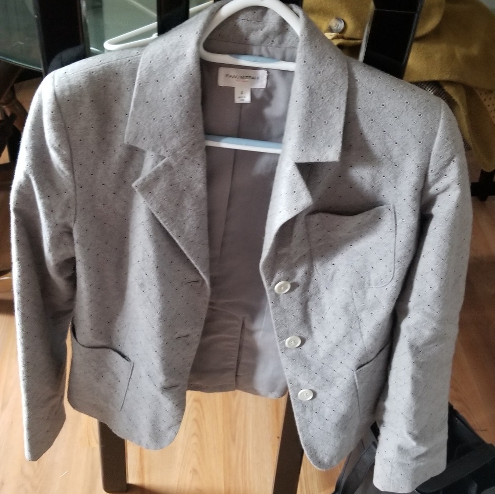 Eyelet jacket